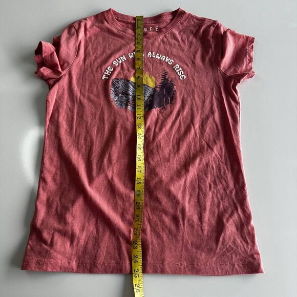 Free State Rust Red Graphic Short Sleeve Shirt- L - Picture 7 of 8